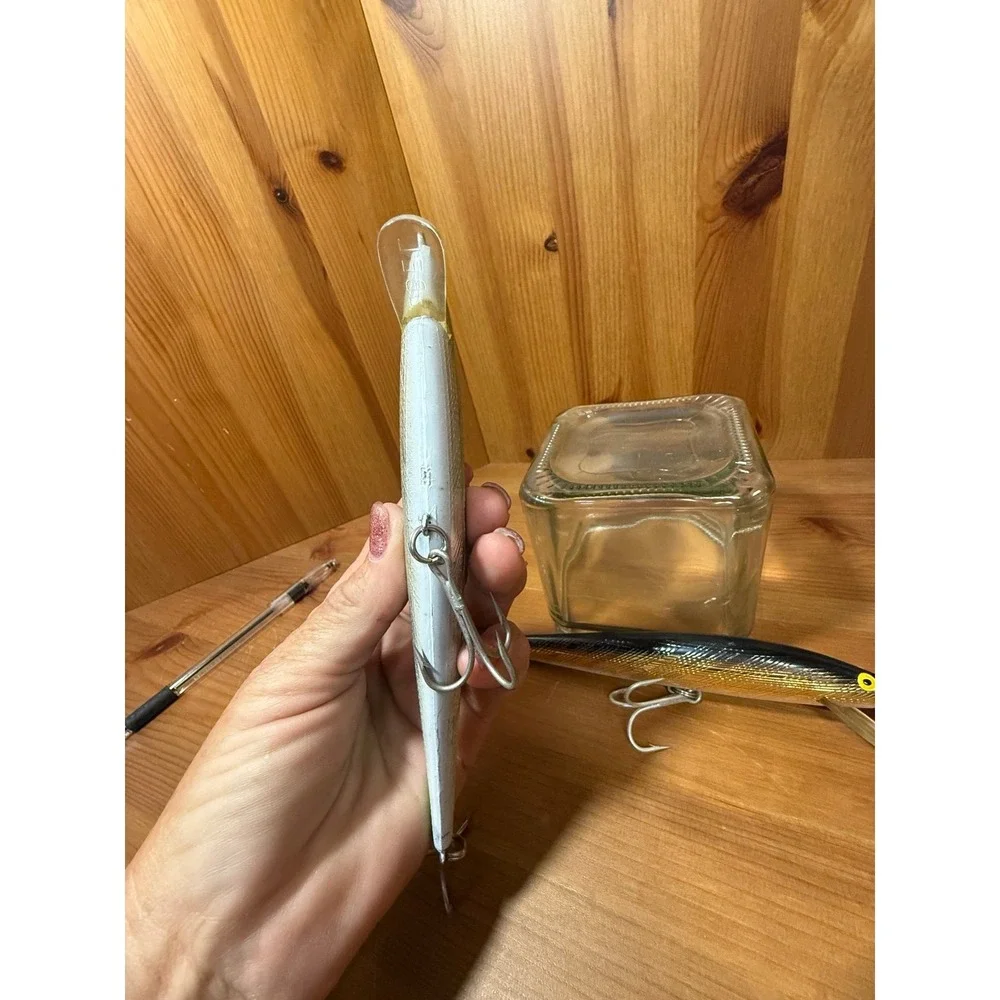 Vintage Rebel Minnow Fishing Lure Lot of 2